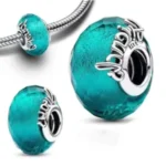 Privjesak za narukvicu za narukvicu, tirkizne boje