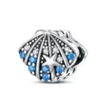 Privjesak u obliku školjke i zvijezdice