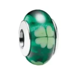 Privjesak za narukvicu okrugli djetelina