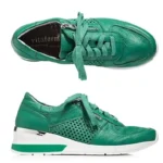 Kožne ženske tene Vitaform, boja zelena