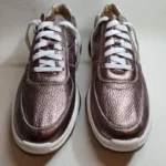 Kožne ženske tene boja bakar/roza