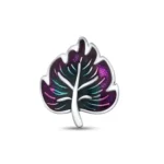 Privjesak za narukvicu, srce u obliku lista