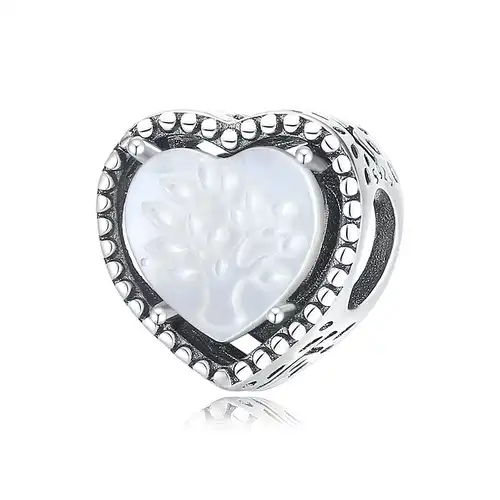 1-5-6-27 Privjesak za narukvicu, srce - Image 1