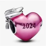 Privjesak za narukvicu, srce 2024