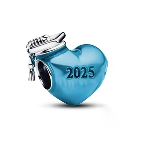 1-5-6-65 Privjesak za narukvicu, srce 2025 - Image 1