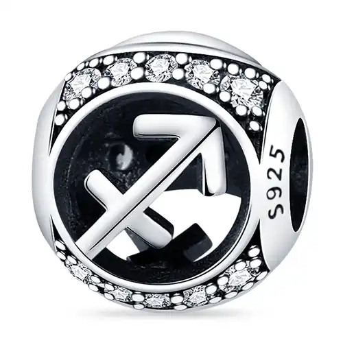 1-9 Privjesak za narukvicu, horoskopski znak-500 Privjesak za narukvicu, horoskopski znak, strijelac - Image 1