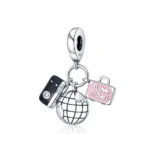 Privjesak za narukvicu, viseći, putovanje, avion