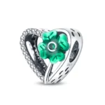 Privjesak za narukvicu, djetelina, potkovica za sreću