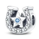 Privjesak za narukvicu, djetelina, potkovica za sreću