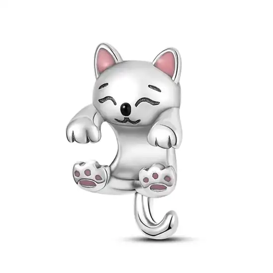 1-5-18-17-opt Privjesak za narukvicu, maca spava - Image 1