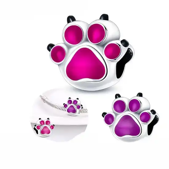 1-5-18-8-opt Privjesak za narukvicu, šapa - Image 1