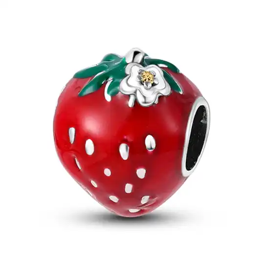 1-5-23-12-550 Privjesak za narukvicu, jagoda - Image 1
