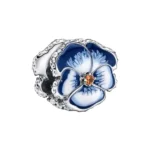 Privjesak za narukvicu, plavi cvijet