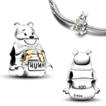 Privjesak za narukvicu Disney, medo Poo i med