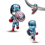 Privjesak za narukvicu, Captain America magnet za žene